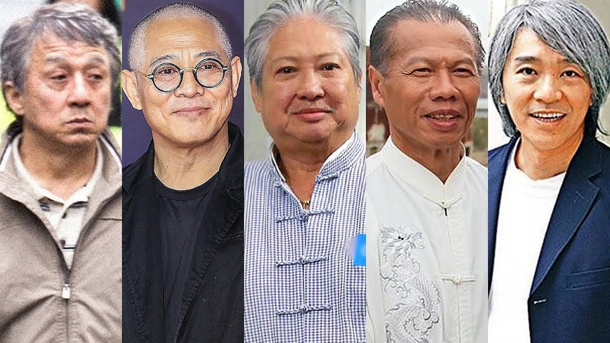 20 Kung Fu Stars ★ Then and Now