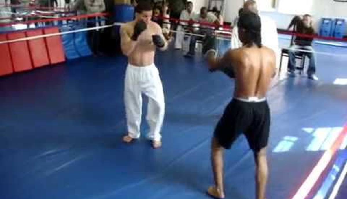 Wing Chun athlete vs Kick Boxer