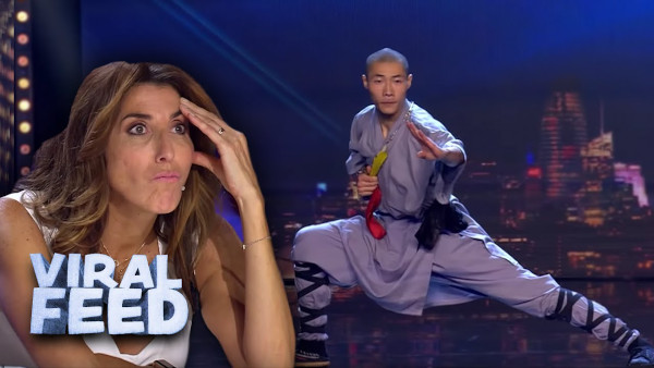 Kung Fu Warrior Impress Judges with Crazy skills on Spains Got Talent
