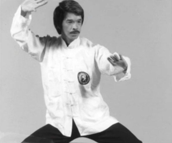 Hawkins Cheung performing Tai Chi movements