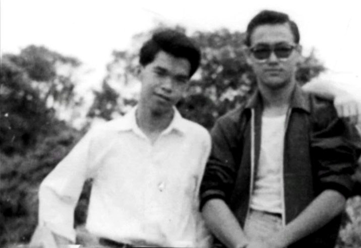 Hawking Cheung and Bruce Lee in 1959