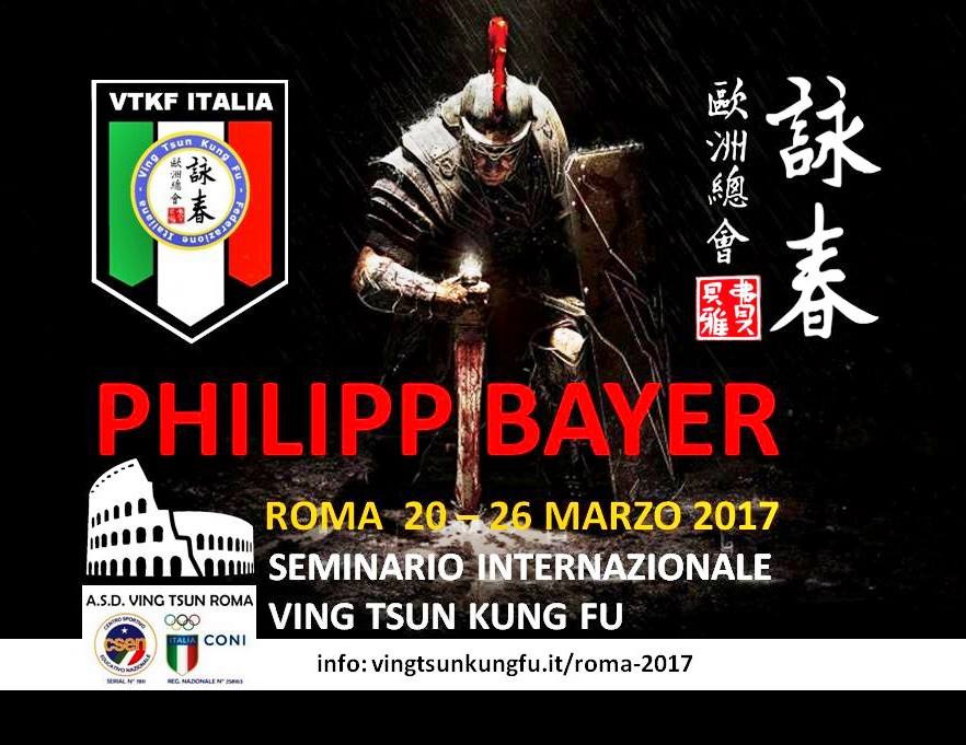 Sifu Philipp Bayer long seminar in Rome (Italy)