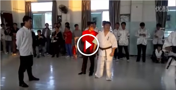 wing chun vs karate full contact fight play