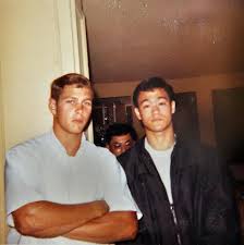 Bruce Lee with his Student Barney Scollan