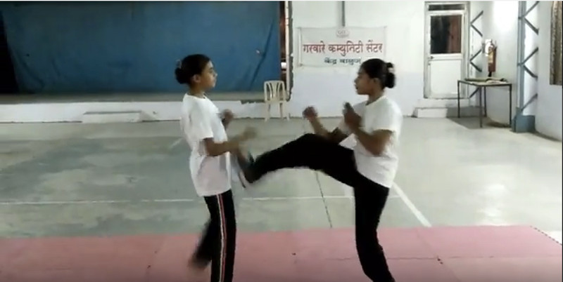 Wing Chun Girls Training in India
