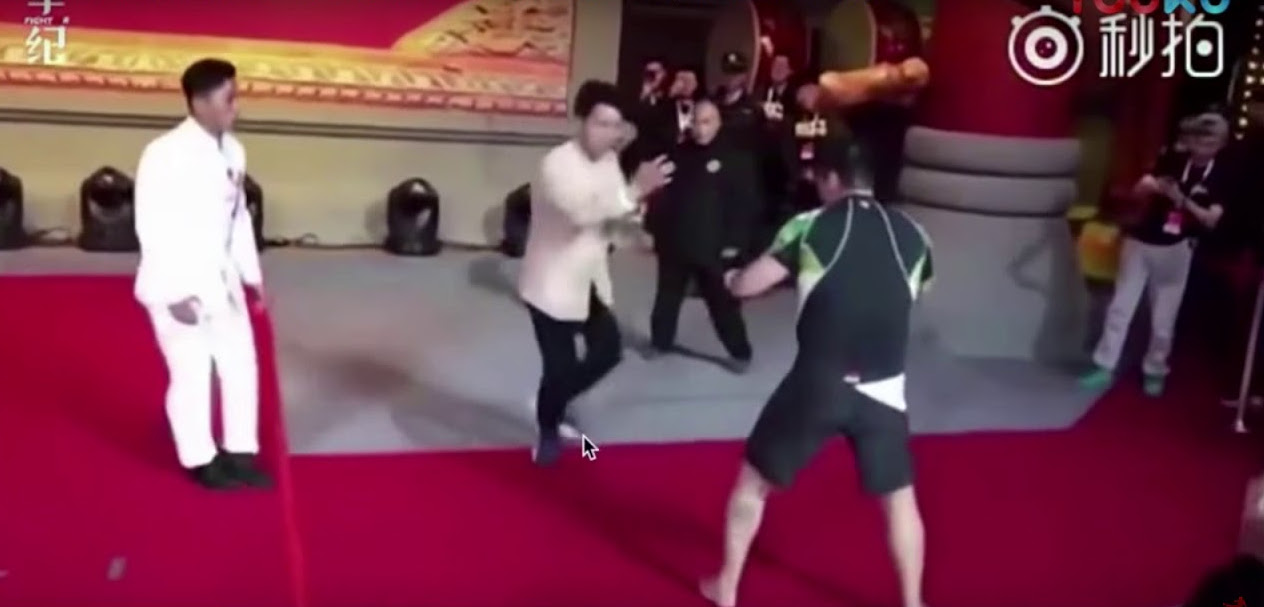 Wing Chun Vs MMA - Xu Xiao Dong (MMA) vs Ding Hao (Wing Chun)