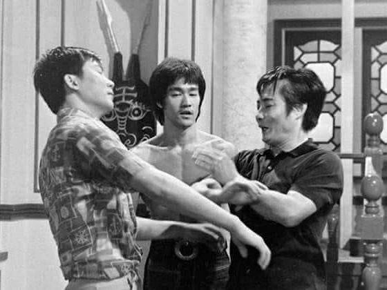 Bruce Lee and Wong Shun Leung, sparring partners and friends