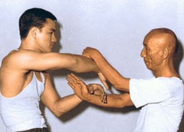 Ip Man and Bruce Lee