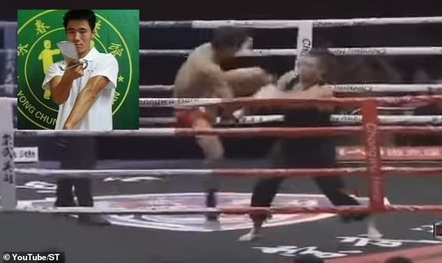 Self-proclaimed Wing Chun master gets knocked out by a kick-boxer in 74 seconds