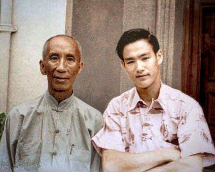 Ip Man and Bruce Lee