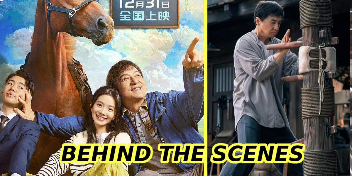 Jackie Chan Behind the scenes of Ride On (2022)
