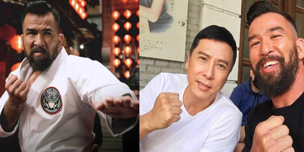 In the movie he lost to donnie yen but he is a wing chun master