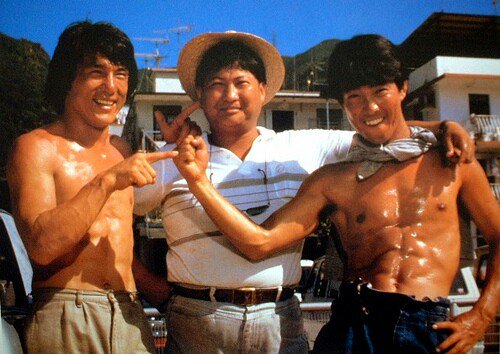 Jackie Chan, Samo Hung and Yuen Biao
