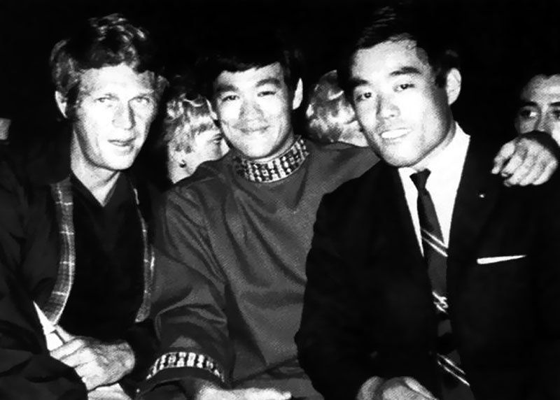 Bruce Lee and Steve McQueen