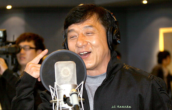 Facts about Jackie Chan: he's a singer too