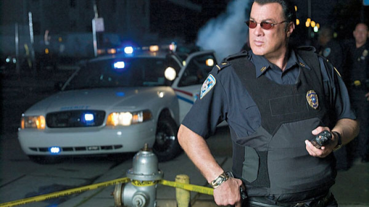 Steven Seagal as Sheriff's Deputy in New Mexico