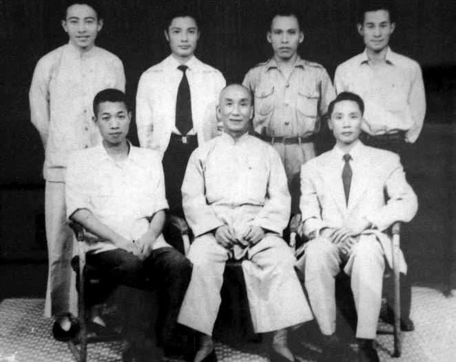 Yip Man with his Students