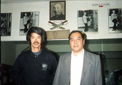 Ho Kam Ming with Hawkins Cheung