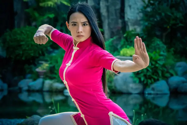 Janice Hung Sexy Wushu Workout