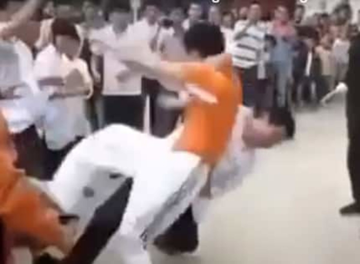 Wing Chun vs Taekwondo Brawl
