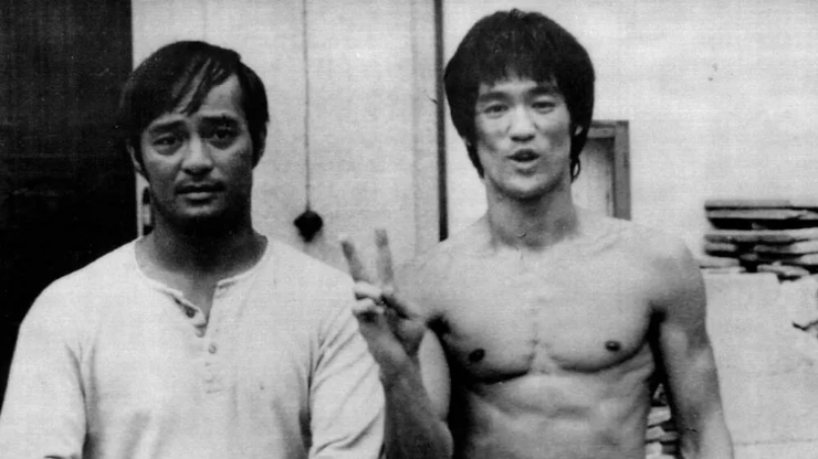 Dan Inosanto with Bruce Lee