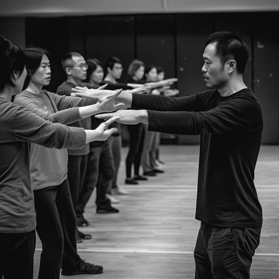 Wing Chun Class on Sensitivity and Reflexes